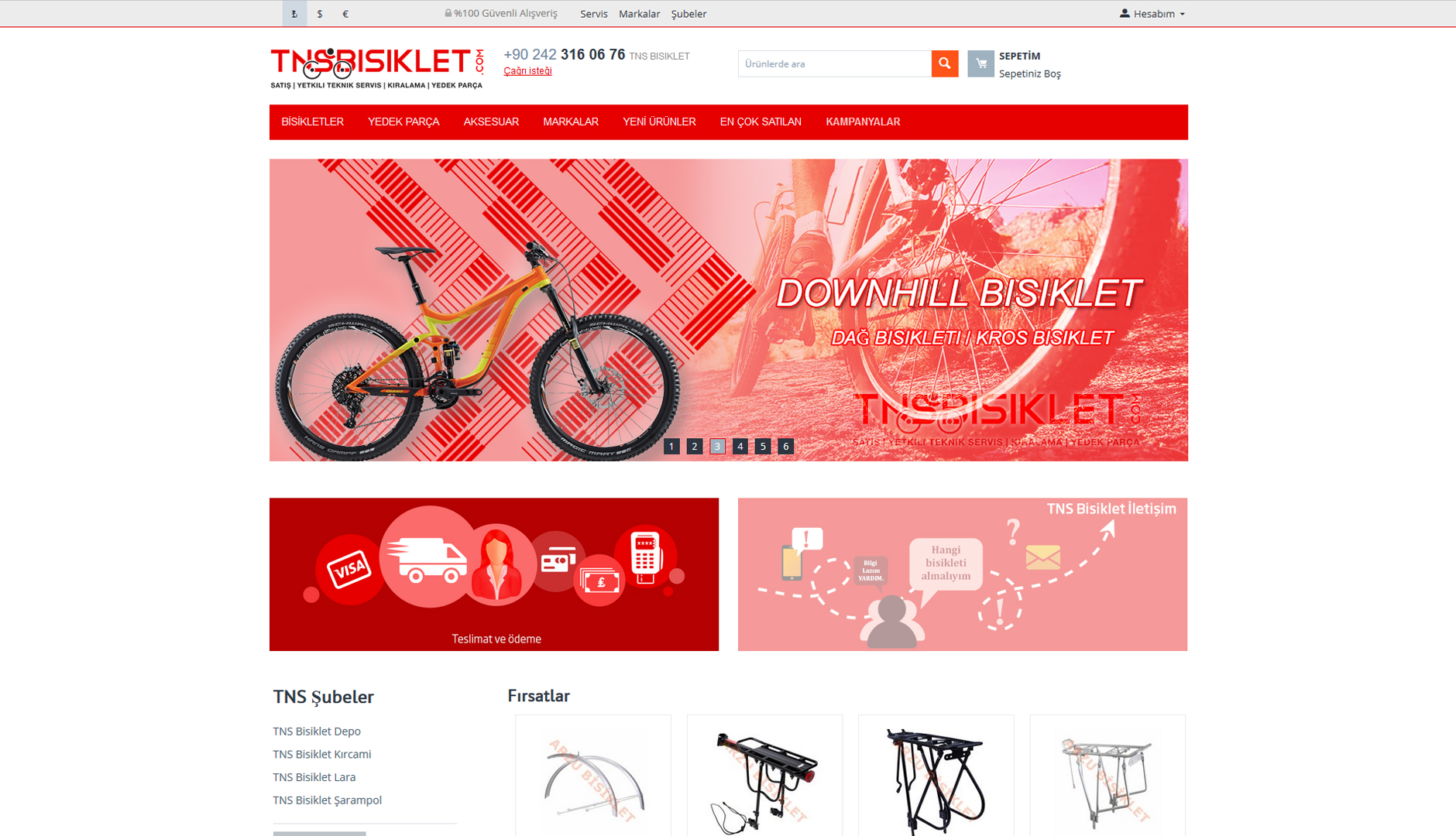 TNS Bisiklet Online Shop